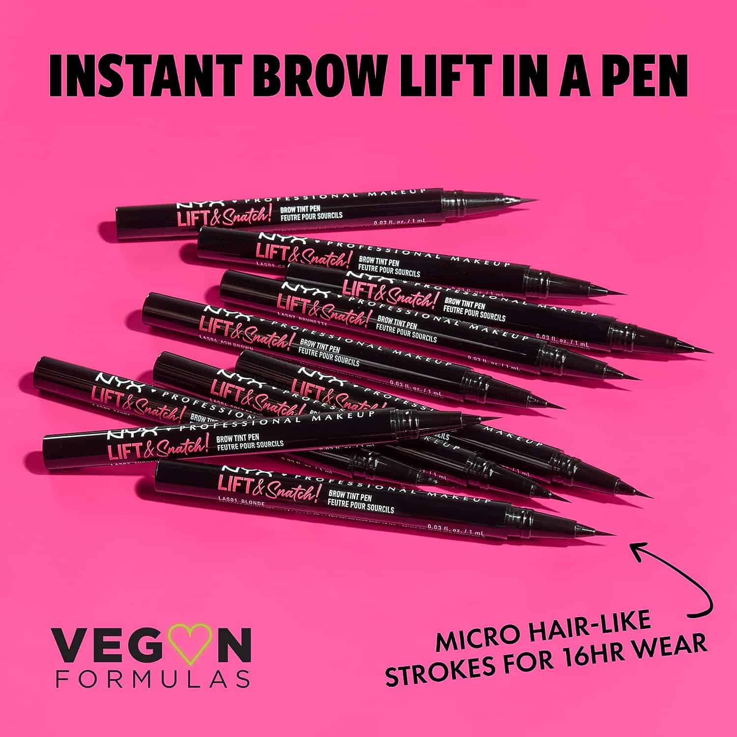 Nyx Lift N Snatch! Brow Tint Pen قلم حواجب ليفت ان سناتش برو تنت من نيكس - الصورة 1