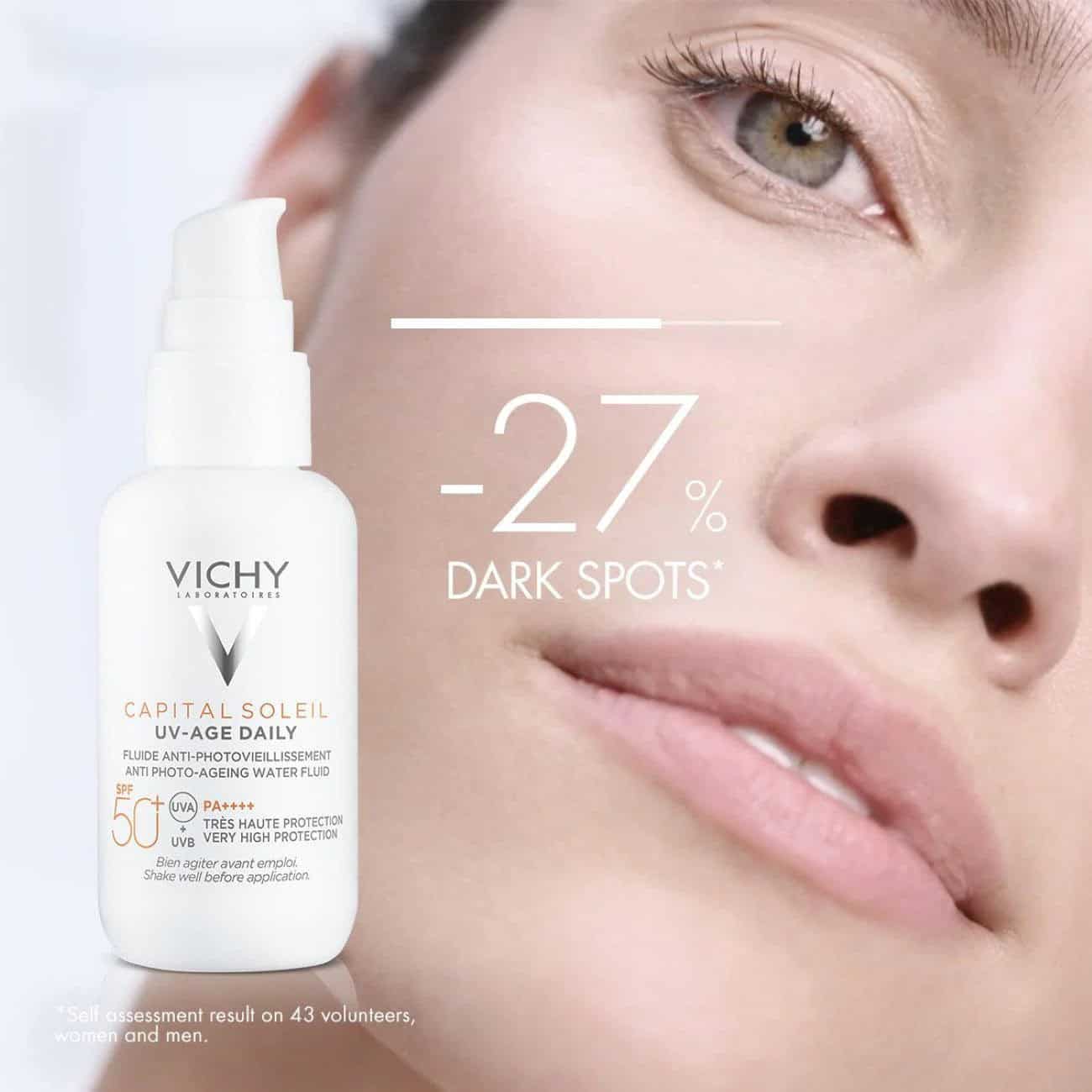 Vichy Capital Soleil UV-Age Daily SPF50-2 واقي شمس كابيتال سوليل مقاوم للاشعة - الصورة 1