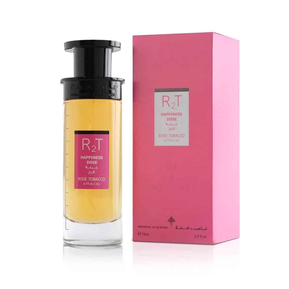 Ibraheem alqurashi Happiness Dose Rose Tobacco EDP عطر جرعة فرح روز توباكو من إبراهيم القرشي - الصورة 1