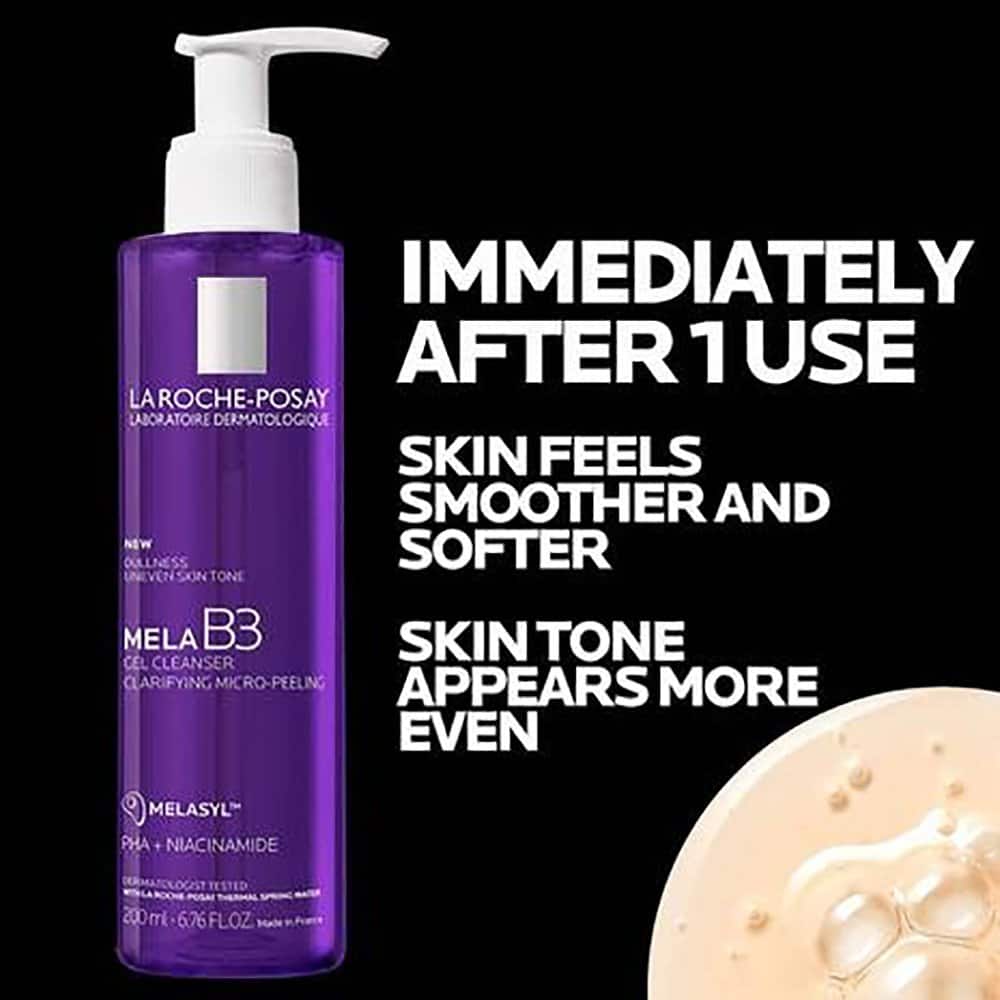 La Roche-Posay Mela B3 Clarifying Unifying Micro-peeling Gel-3 جل التقشير الدقيق ميلا بي 3 مضاد للبقع الداكنة من لا روش بوزيه - الصورة 1