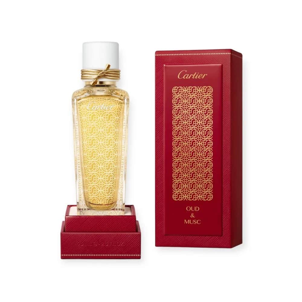 Cartier Les Heures Voyageuses Oud & Musk EDP عطر عود مسك ليزور ڤواياجوز من كارتير - الصورة 1