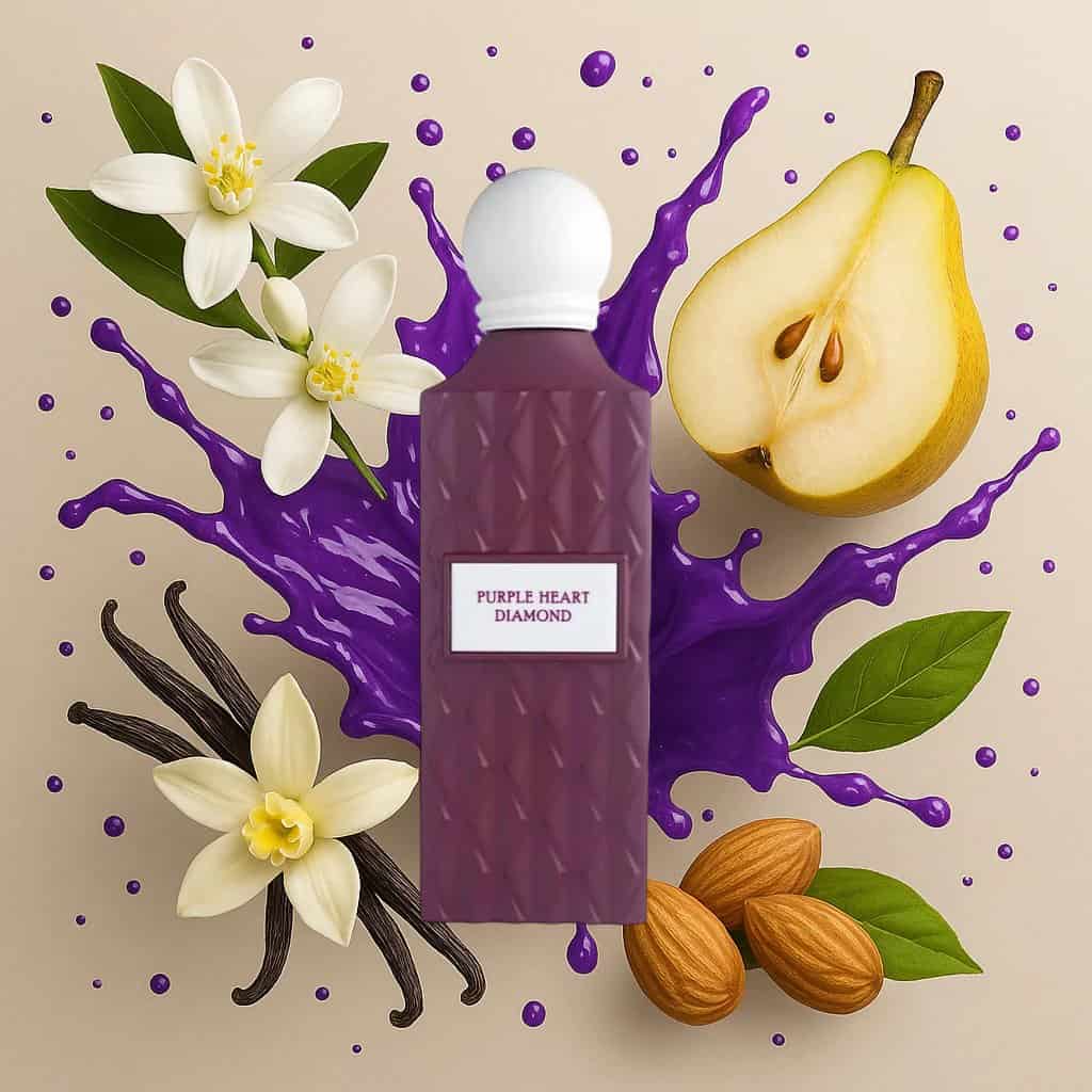 Ibrahim Alqurashi Purple Heart Diamond EDP عطر بيربل هارت دايموند من ابراهيم القرشي - الصورة 1