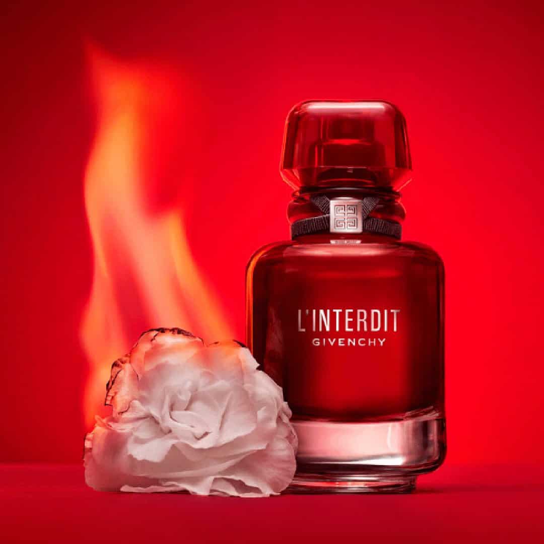Givenchy L’interdit Rouge EDP عطر لينترديت روج من جيفنشي - الصورة 1