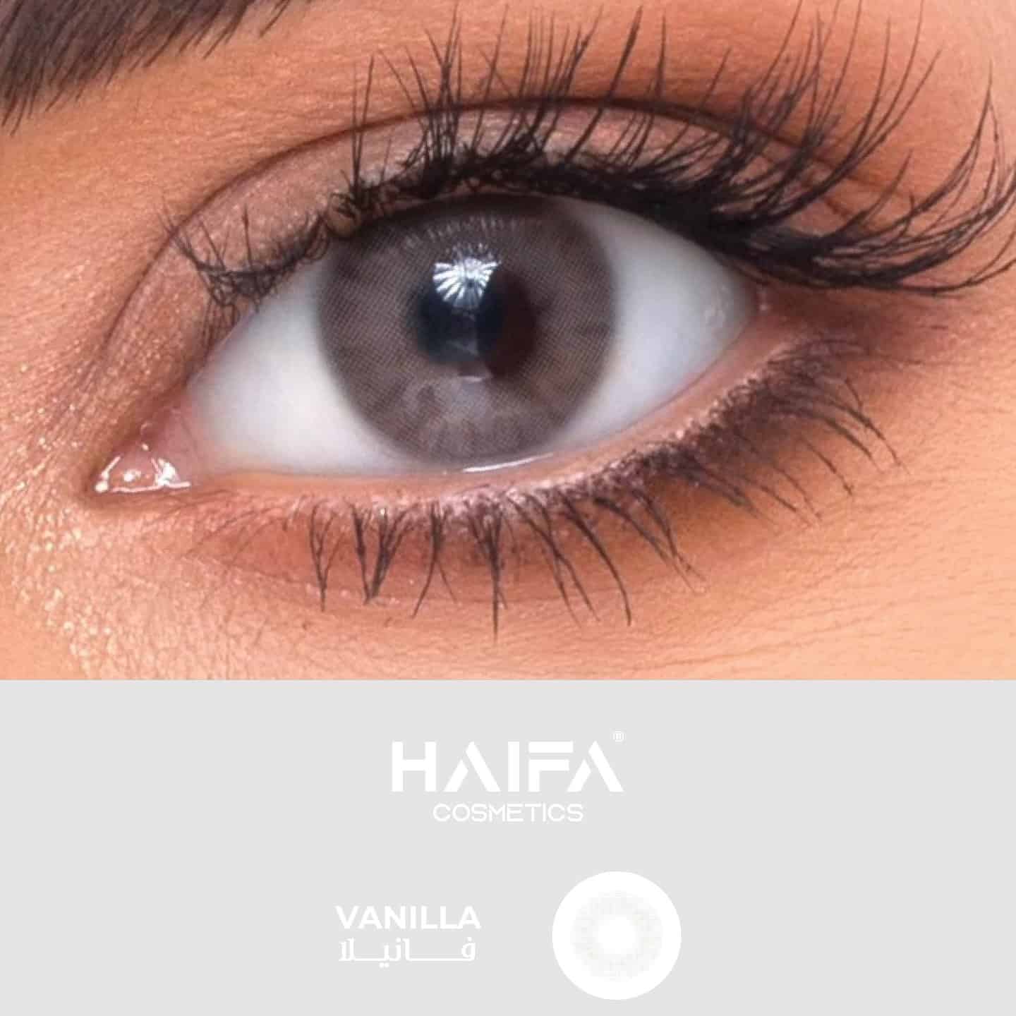 Haifa Cosmetics Contact Lenses Vanilla عدسات فانيلا من هيفاء كوزمتك - الصورة 1