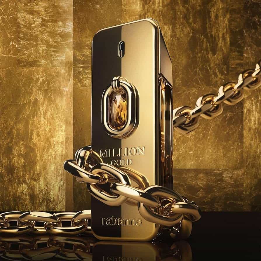 Paco Rabanne Million Gold Elixir Parfum Intense Men عطر مليون جولد إليكسير رجالي من باكو رابان - الصورة 1