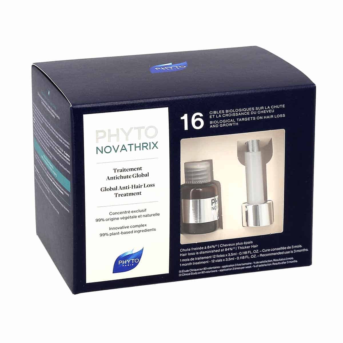Phyto Novathrix Anti-Hair Loss Treatment امبولات لعلاج تساقط الشعر نوفاثريكس من فيتو - 12 امبولة - الصورة 1