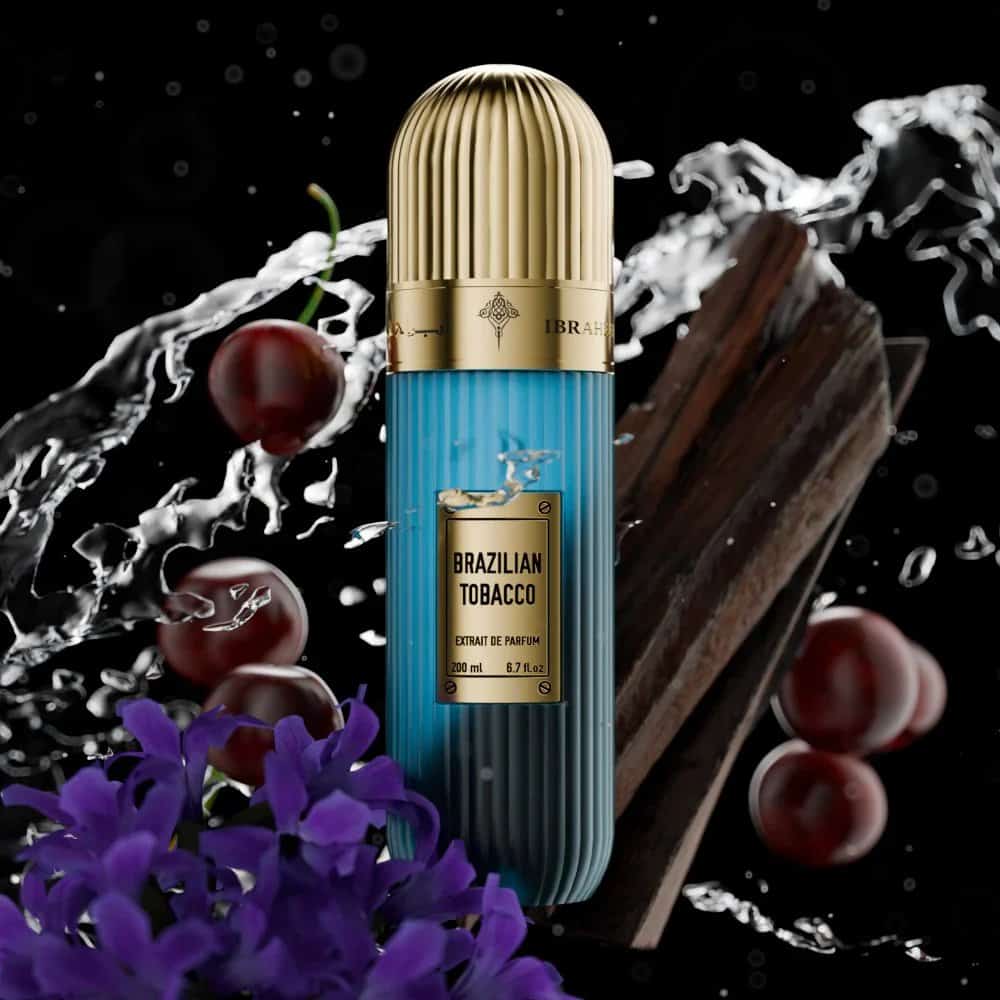 Ibraheem Al Qurashi Brazilian Tobacco Extrait De Parfum عطر التوباكو البرازيلي من ابراهيم القرشي - الصورة 1