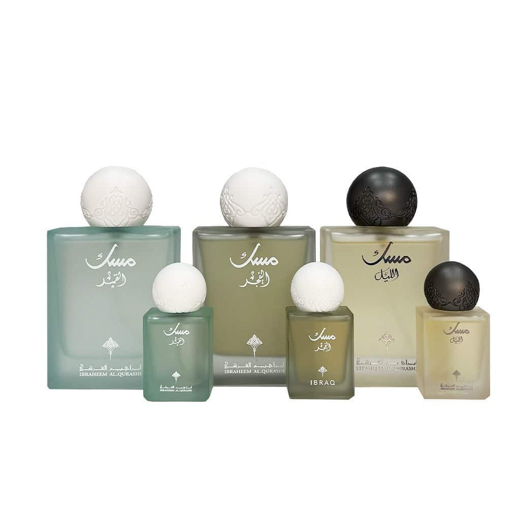 Ibraheem Al Qurashi Musk Collection مجموعة إبراق مسك من إبراهيم القرشي 6 قطع - الصورة 1