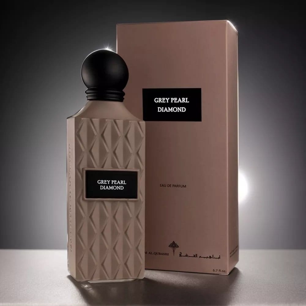 Ibrahim Al Qurashi Grey Pearl Diamond EDP عطر جراي بيرل دايموند للرجال من ابراهيم القرشي - الصورة 1
