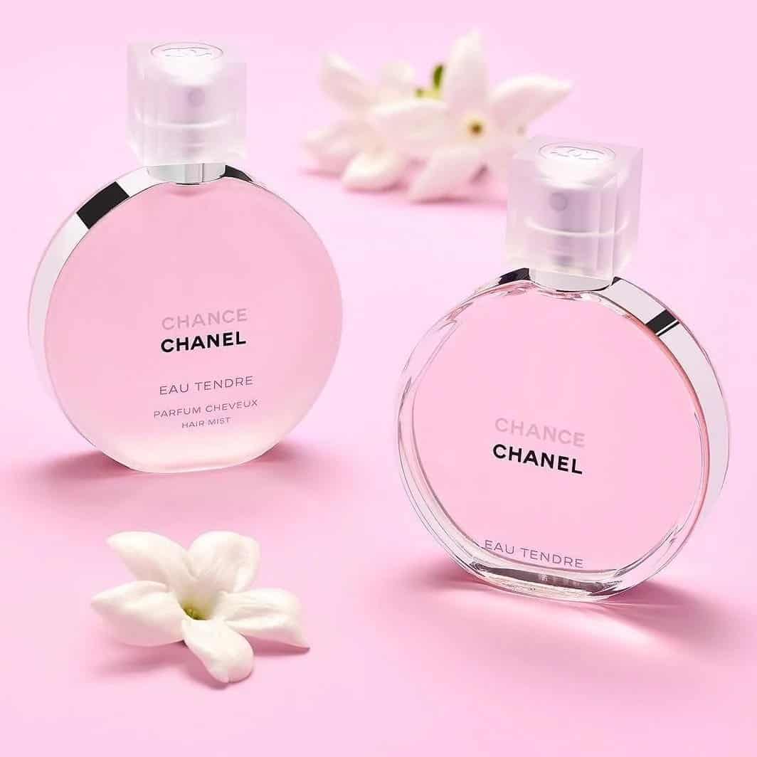 Chanel Chance Eau Tendre Hair Mist مطر شعر شانس او تندر من شانيل - الصورة 1