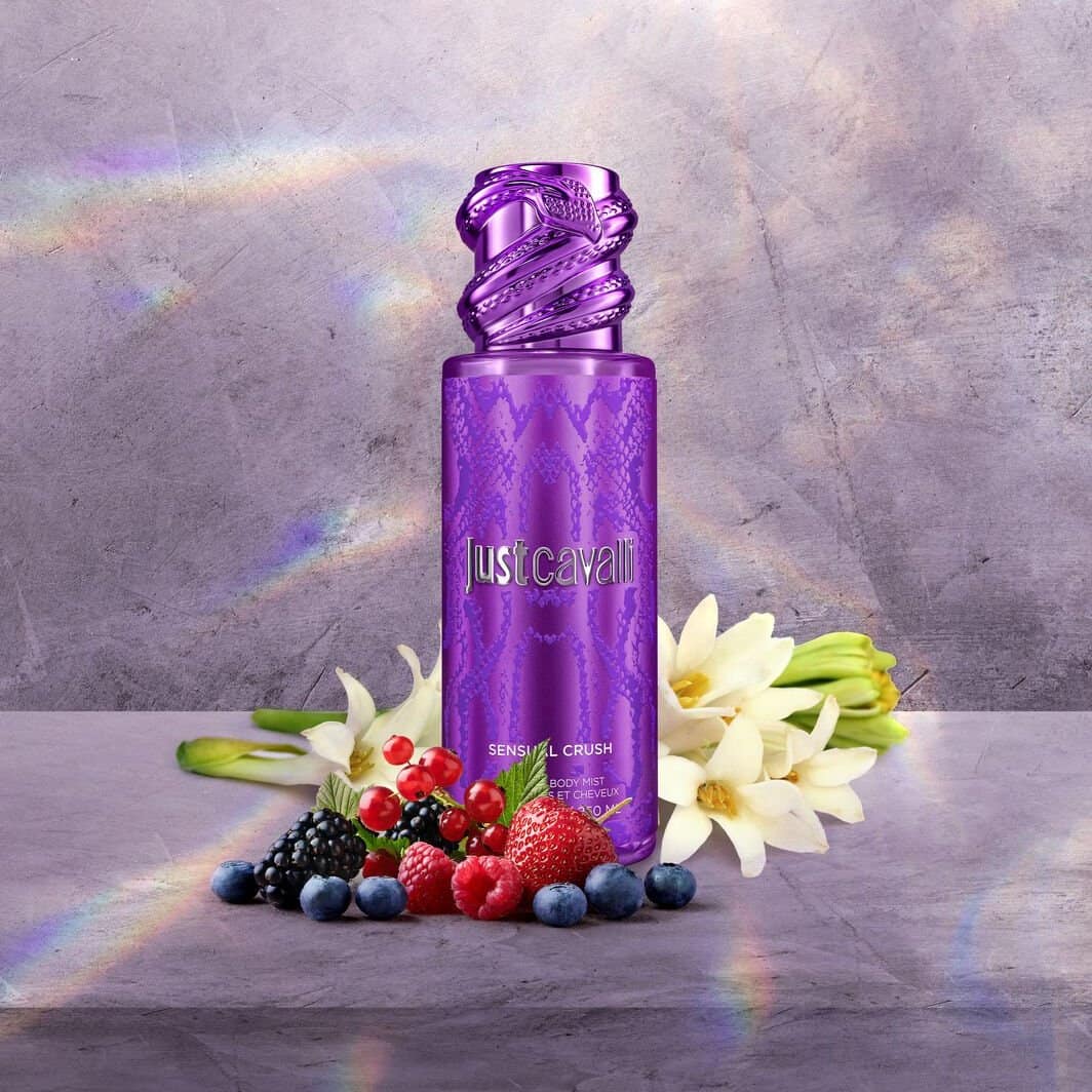 Just Cavalli Sensual Crush Hair & Body Mist معطر الشعر والجسم سانشيال كرانش من جست كفالي - الصورة 1