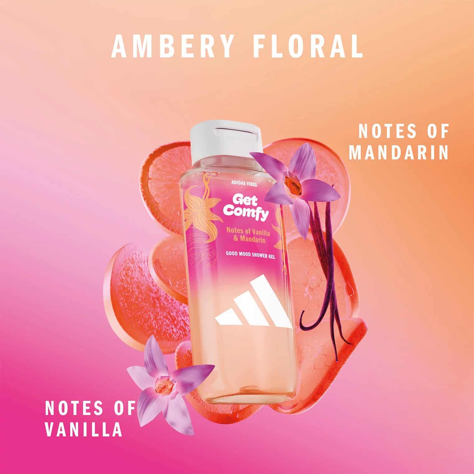 Adidas Vibes Get Comfy Shower Gel شاور جل جيت كومفي من اديداس - الصورة 1