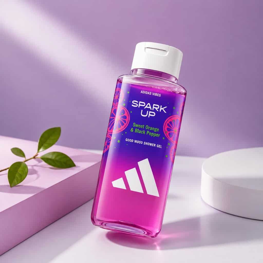 Adidas Vibes Spark Up Shower Gel شاور جل سبارك اب من اديداس - الصورة 1