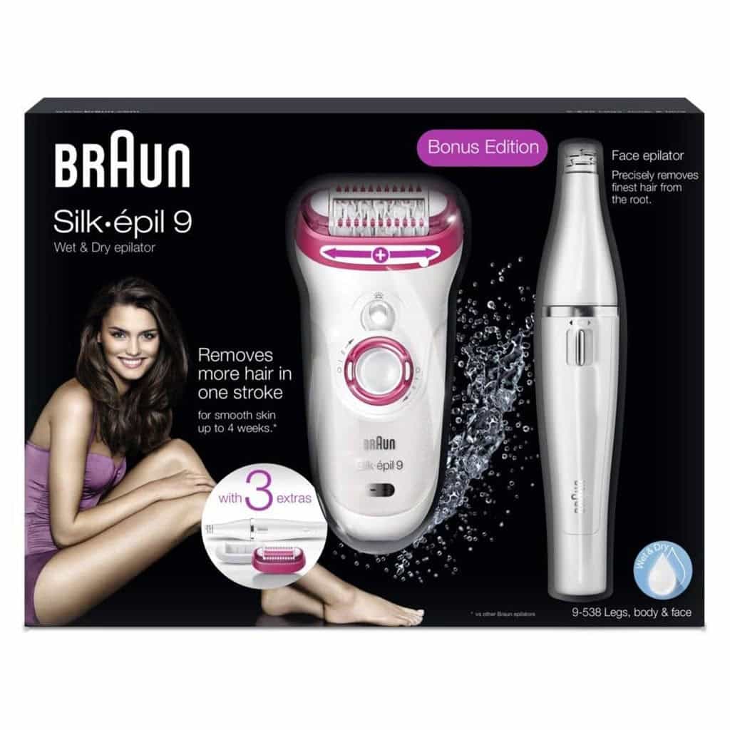 Braun Silk-epil 9 9-521 جهاز إزالة الشعر براون سيلك ابيل 9-538 من براون - الصورة 1