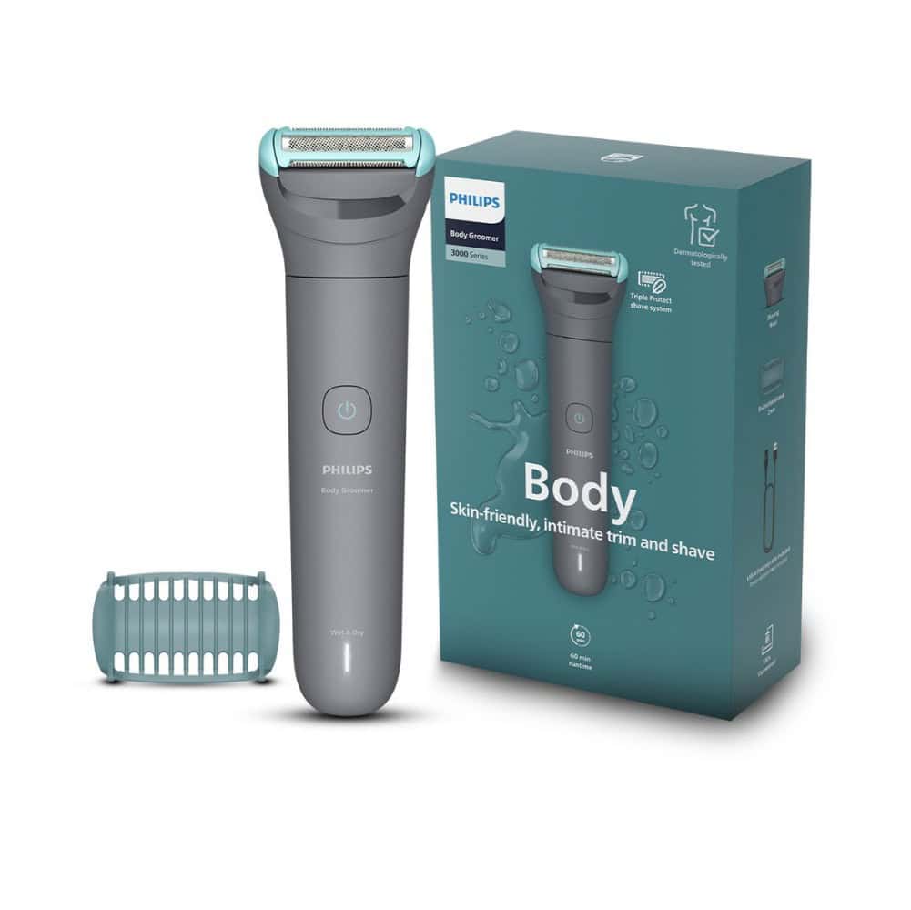 Philips Series 3000 Body Groomer BG3480_15 ماكينة تشذيب وحلاقة للجسم BG3480/15 من فيليبس - الصورة 1