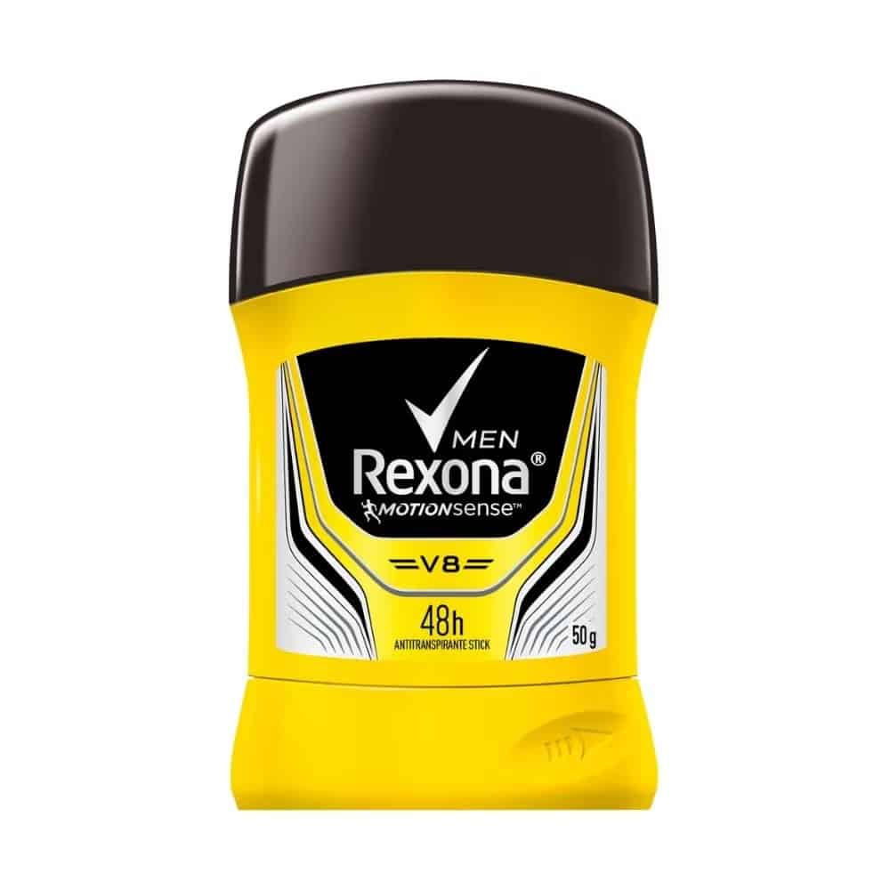 Rexona Motion Sense Dry Protection V8 Men Deo Stick مزيل استيك ريكسونا V8 موشن سانس الرجالي - الصورة 1