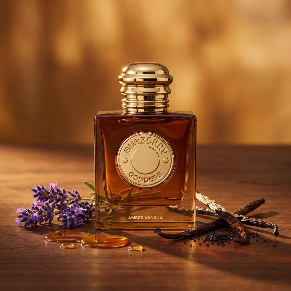Burberry Goddess Amber Vanilla Eau de Parfum Intense عطر جوديس عنبر فانيلا اودي بارفيوم انتس من بربري - الصورة 1