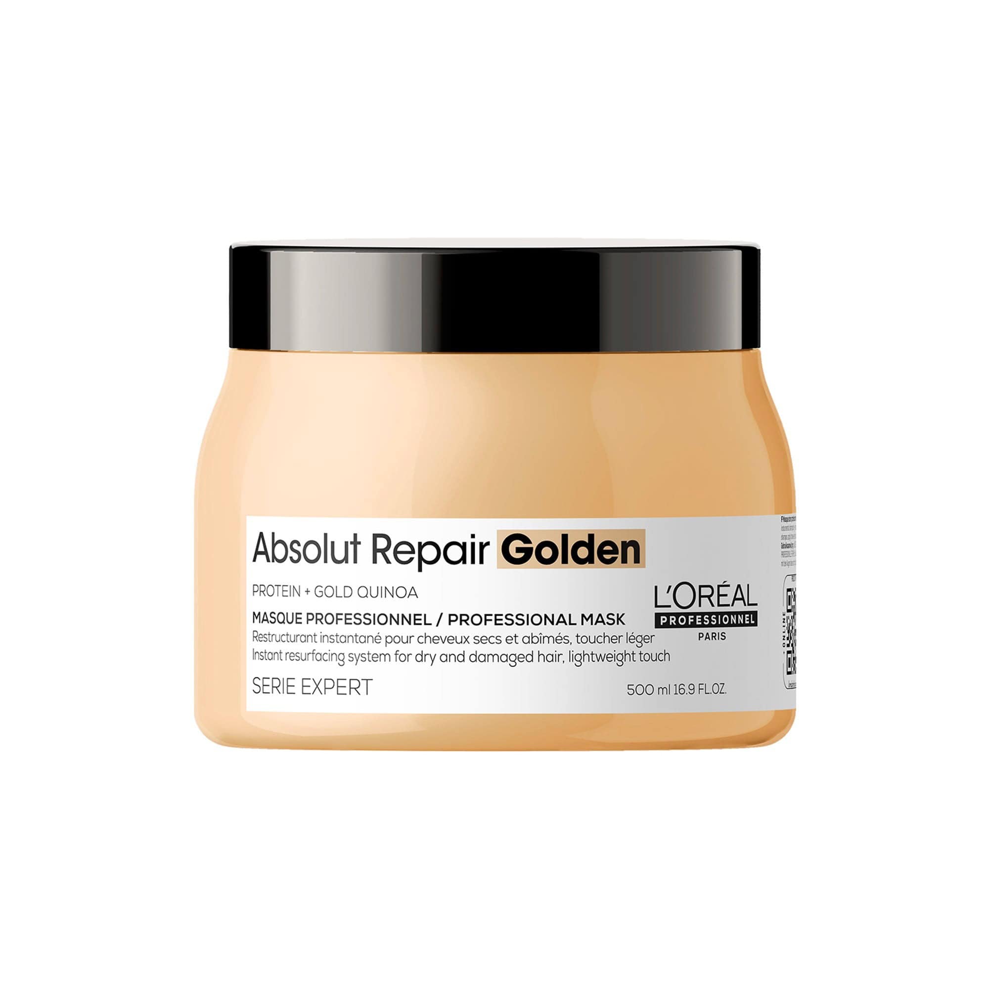 L’Oréal Professionnel Absolut Repair Golden Professional Mask ماسك بروفيشنال ابسولوت ريبير جولدن من لوريال بروفيشنال - الصورة 1