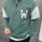 سويتشيرت W قطن