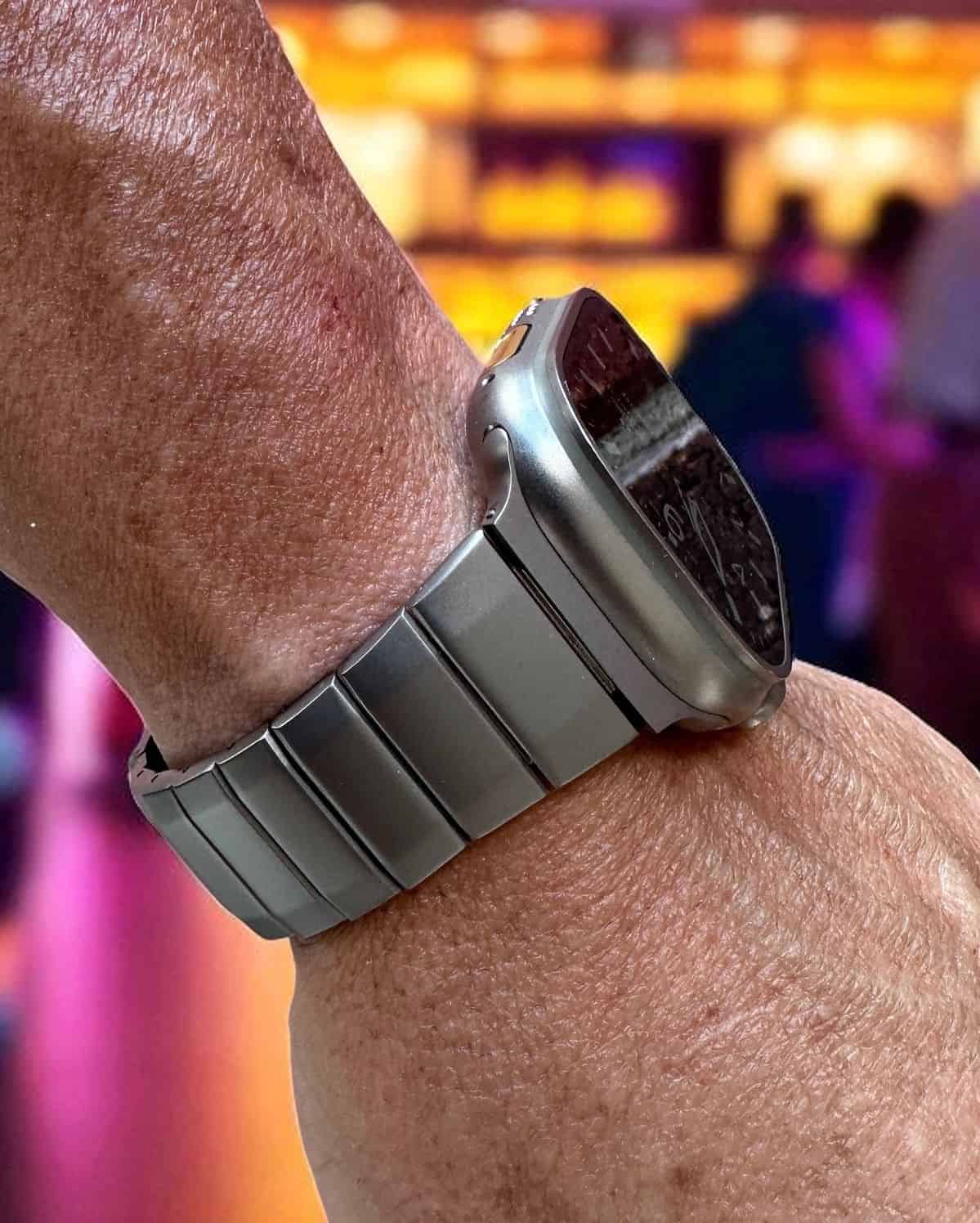 ⁦ساعه سمارت الترا باوستيك معدن⁩ - الصورة ⁦2⁩