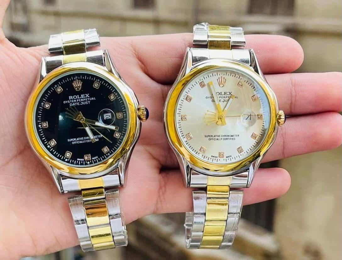 ⁦ساعه رولكس كريستال⁩ - الصورة ⁦1⁩