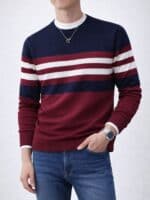 ⁦بلوفر مقلم⁩ - الصورة ⁦4⁩