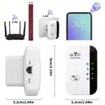 ⁦مقوي إشارة الواي فاي (WiFi Repeater / Extender 300Mbps)⁩ - الصورة ⁦3⁩