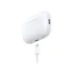 ⁦سماعة AirPods Pro 2 اللاسلكية بلوتوث بعزل ضوضاء وشحن لاسلكي⁩ - الصورة ⁦2⁩