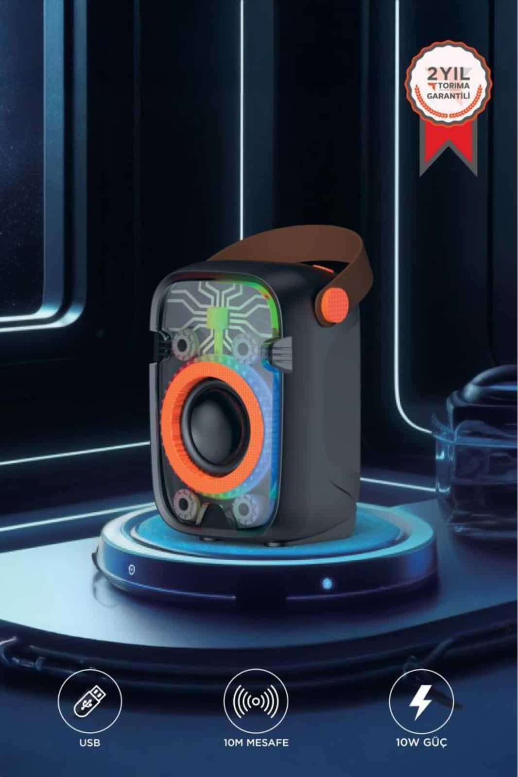 ⁦سماعة بلوتوث محمولة لاسلكية بصوت قوي – Portable Bluetooth Speaker⁩ - الصورة ⁦2⁩
