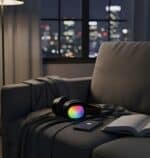 ⁦سماعة هيدفون بلوتوث RGB لاسلكية Lelisu LS-257⁩ - الصورة ⁦3⁩