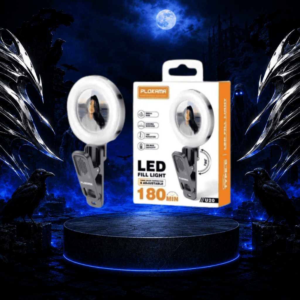 ⁦رينج لايت RGB للموبايل والتصوير بإضاءة LED احترافية⁩ - الصورة ⁦1⁩