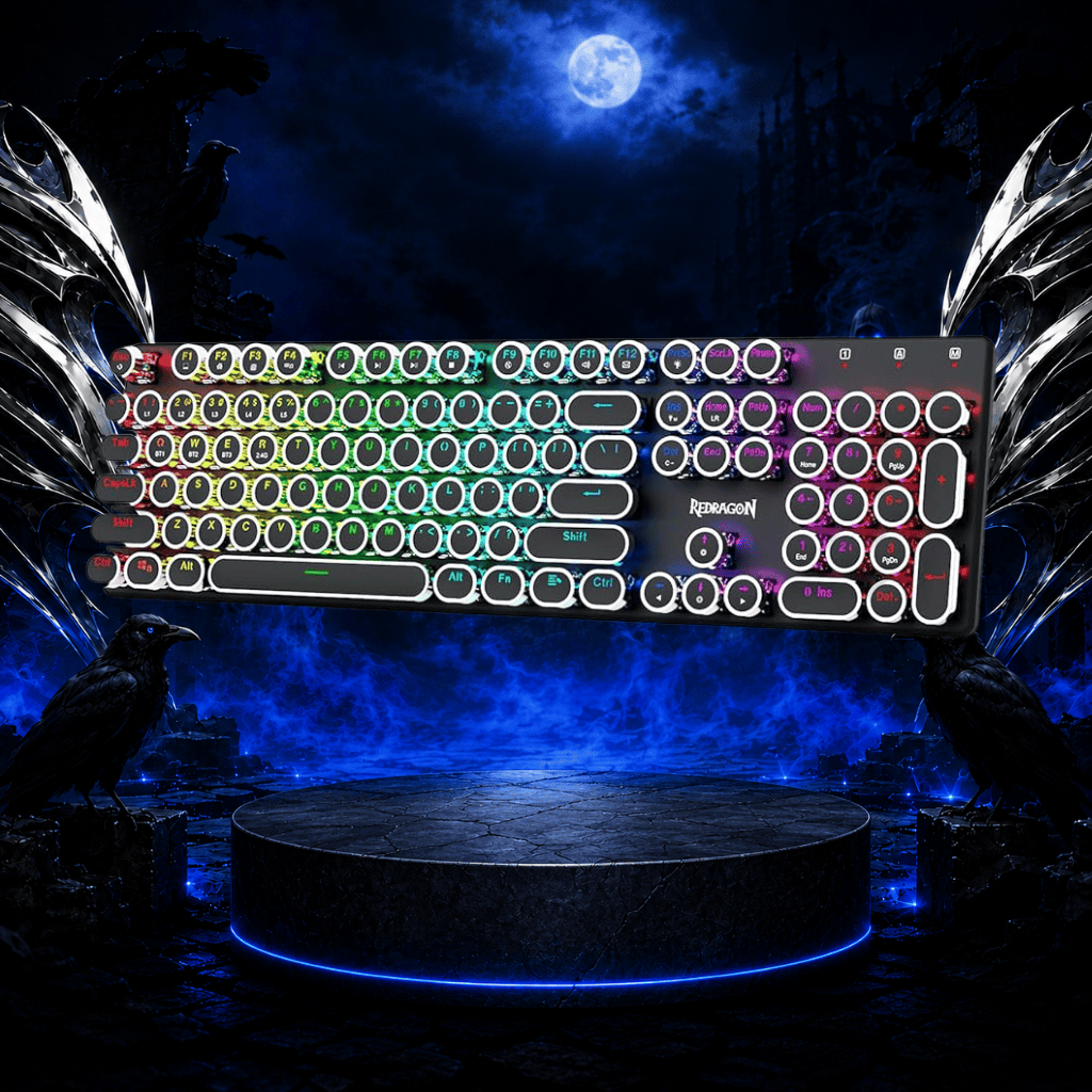 ⁦كيبورد جيمينج RGB للألعاب – لوحة مفاتيح Gaming سريعة الاستجابة للكمبيوتر واللاب⁩ - الصورة ⁦1⁩
