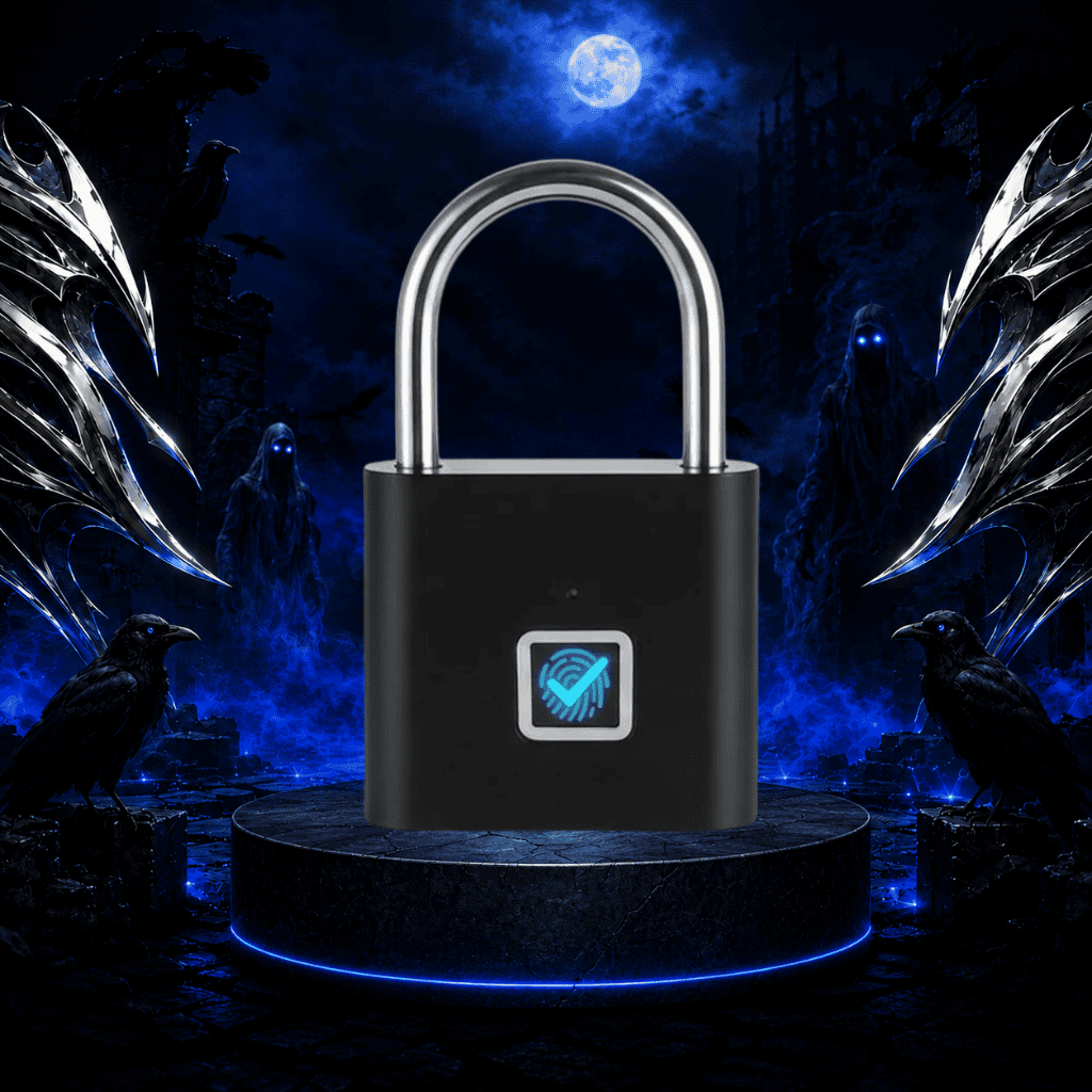 ⁦قفل بصمة الإصبع الذكي (Smart Fingerprint Padlock)⁩ - الصورة ⁦1⁩