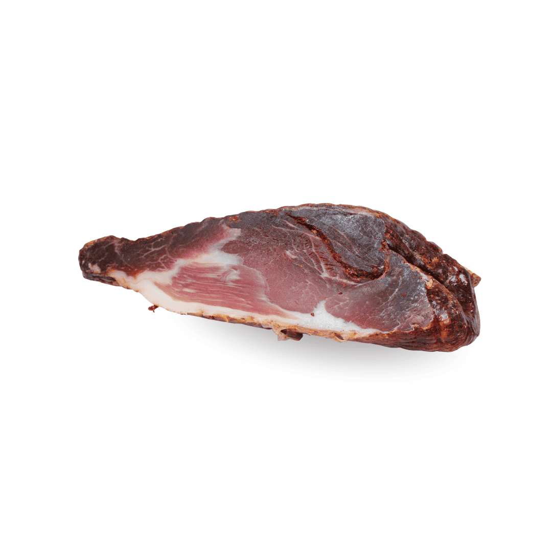 Prosciutto di spalla di suino nero d'Abruzzo Biologico Verdebios