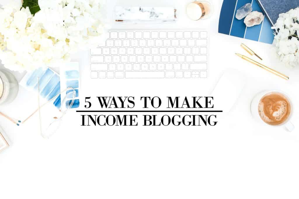 blogging income