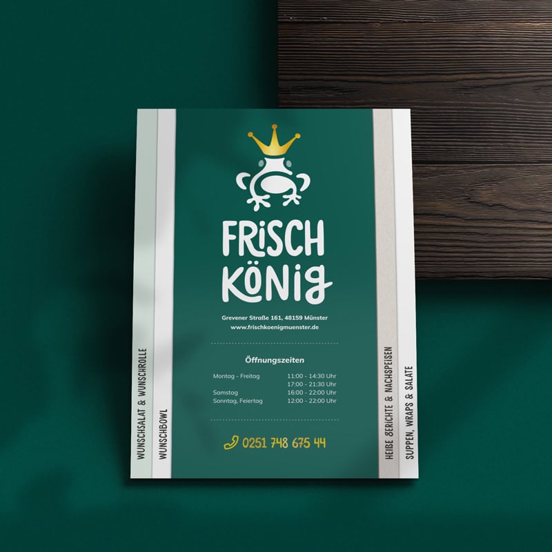 Frischkönig <span>Speisekarte</span>