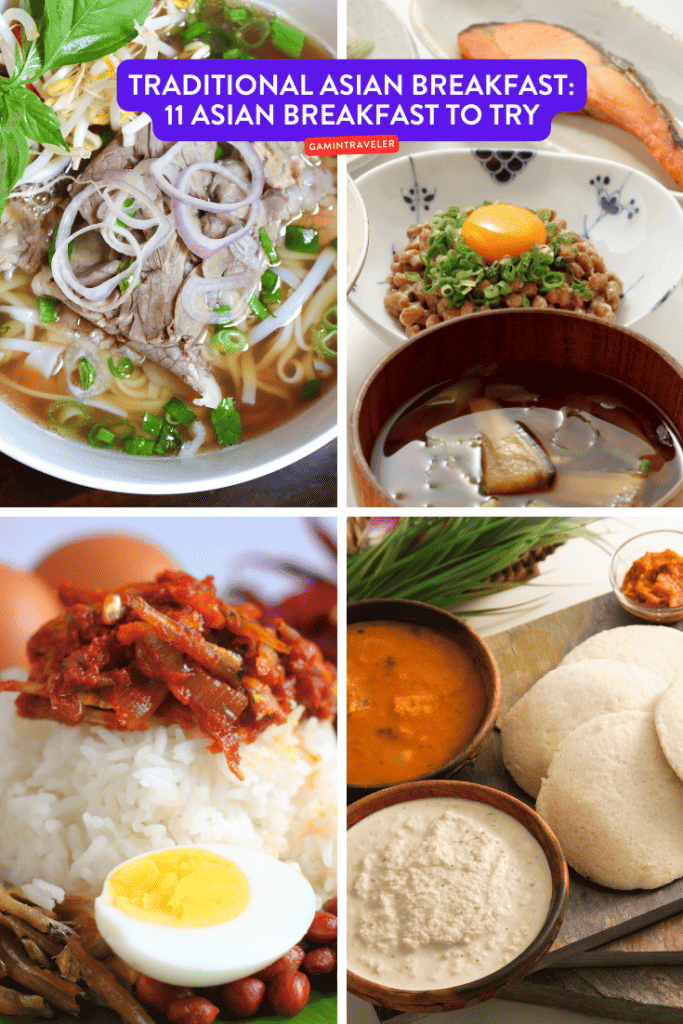 Traditional Asian Breakfast 11 Asian Breakfast To Try
