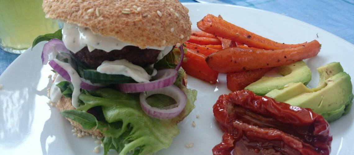 Glutenfria hamburgerbröd