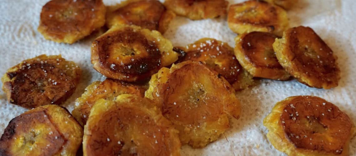 Tostones (stekt matbanan)