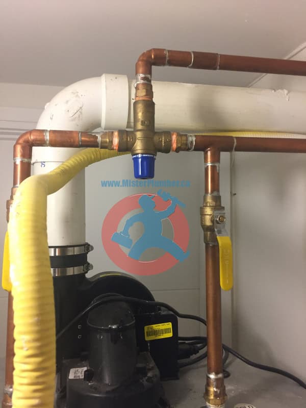 valve installed by Toronto plumber