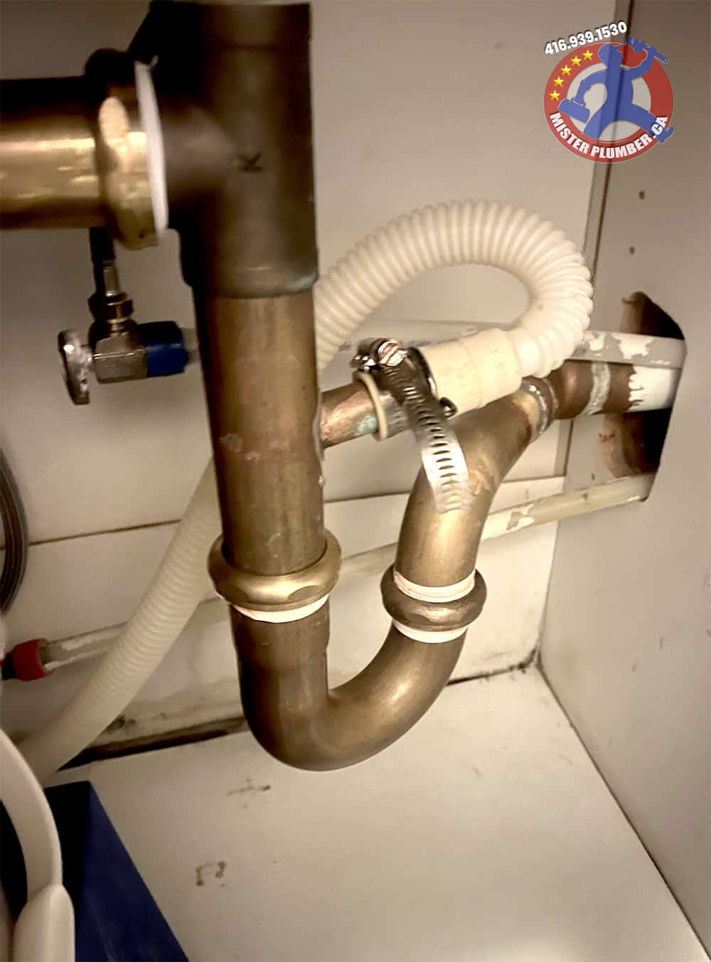 Leak Under Kitchen Sink Repair - Mister Plumber
