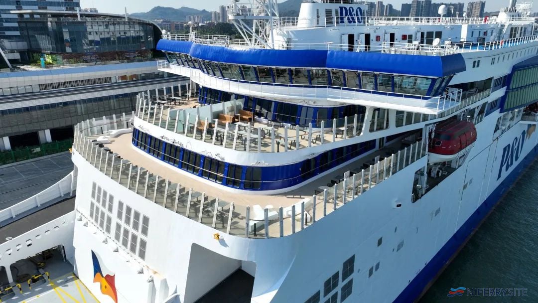 P&O Ferries takes delivery of new Dover to Calais ferry ⛴️