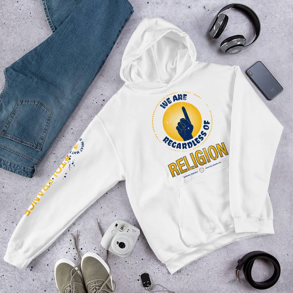 Pluralism: We Are 1 Regardless Of Religion Unisex Hoodie