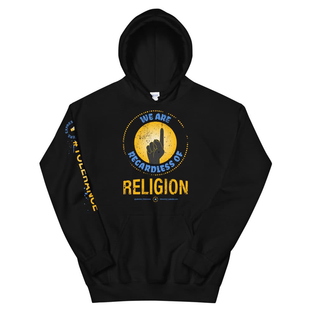 Pluralism: We Are 1 Regardless Of Religion Unisex Hoodie