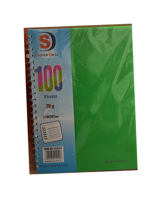 ⁦دفتر A4 – لغة عربية– 100 ورقة (شركة Super Deal)⁩ - الصورة ⁦1⁩