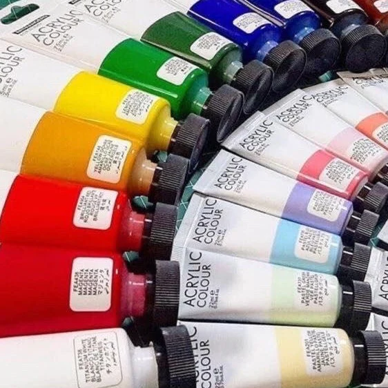 ⁦Acrylic colors tube 75ml⁩ - الصورة ⁦1⁩