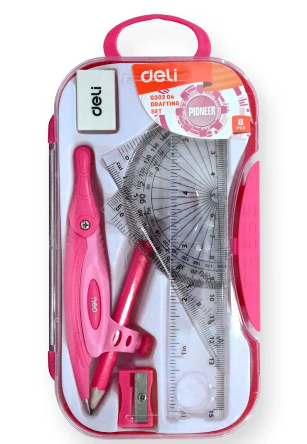 ⁦علبة أدوات هندسية – (شركة Deli)⁩ - الصورة ⁦2⁩