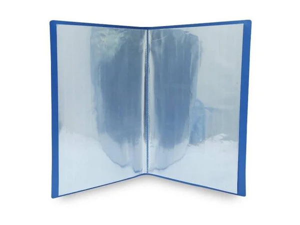 ⁦Partner Clear Book A4 Assorted Colors 10Pockets⁩ - الصورة ⁦3⁩