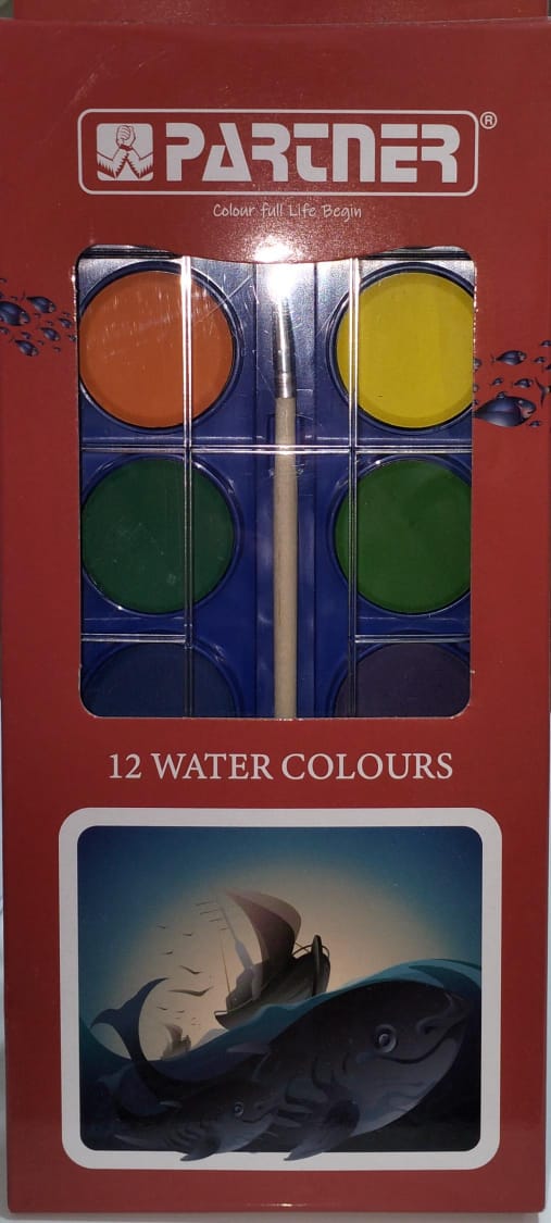 ⁦Partner 12 water colours⁩ - الصورة ⁦2⁩