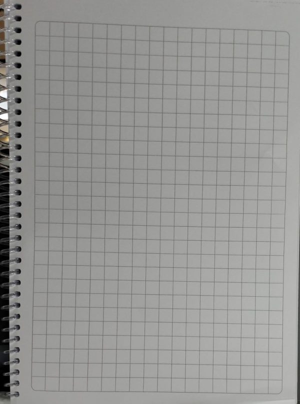 ⁦دفتر A4 – مربعات 10مم– 100 ورقـــة (شركة المســار)⁩ - الصورة ⁦3⁩